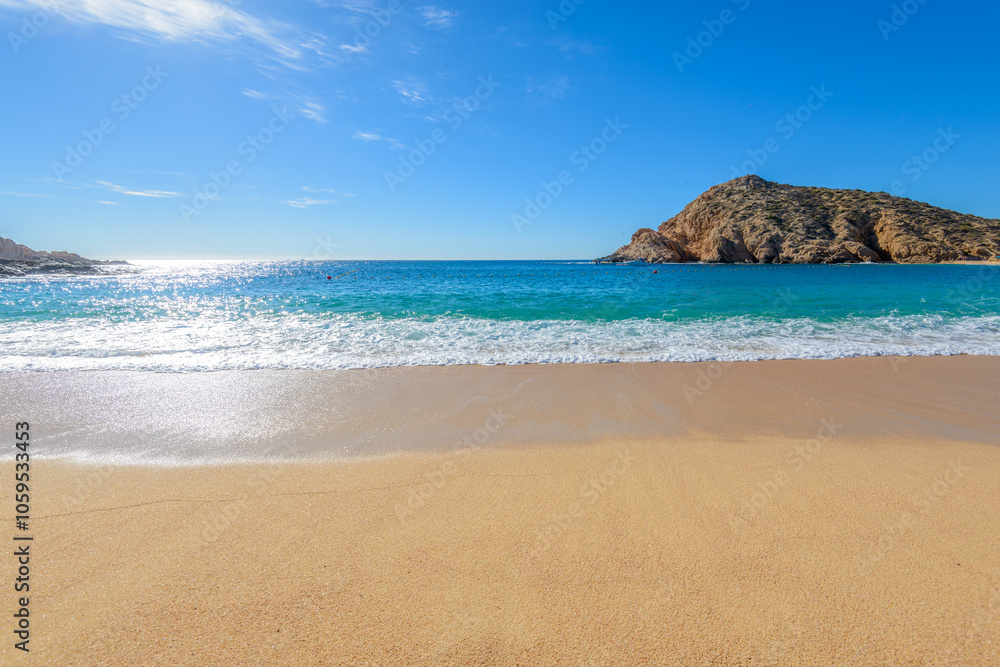 Obraz premium Santa Maria Beach, Cabo San Lucas, Mexico.