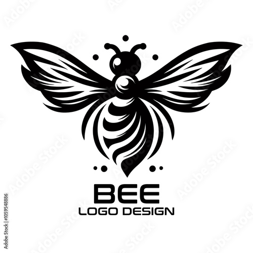 Bee Vector Logo Design