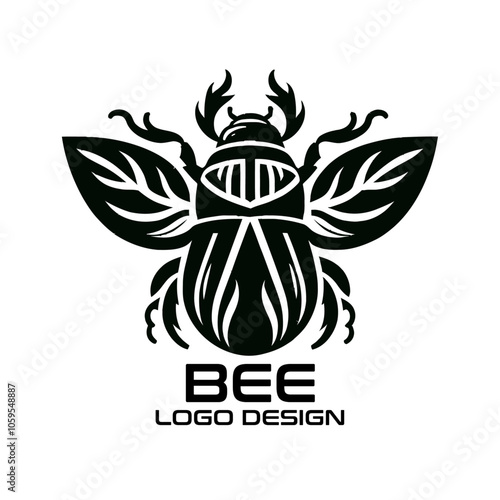 Bee Vector Logo Design