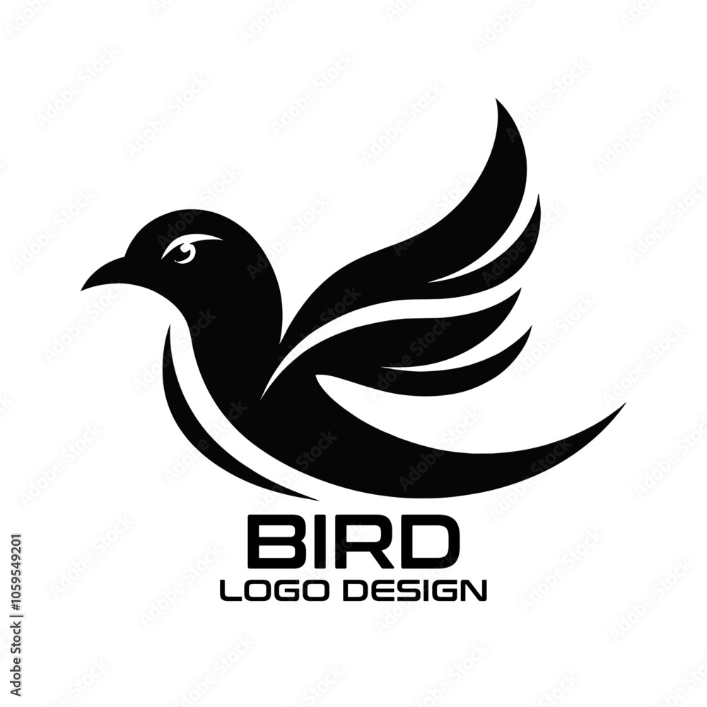 Fototapeta premium Bird Vector Logo Design