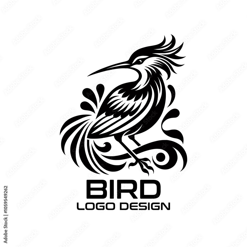 Fototapeta premium Bird Vector Logo Design