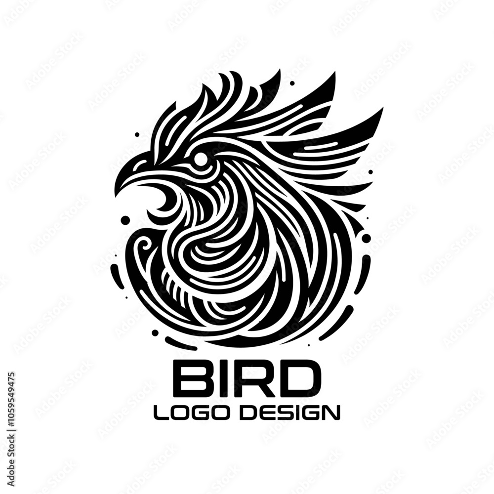 Obraz premium Bird Vector Logo Design