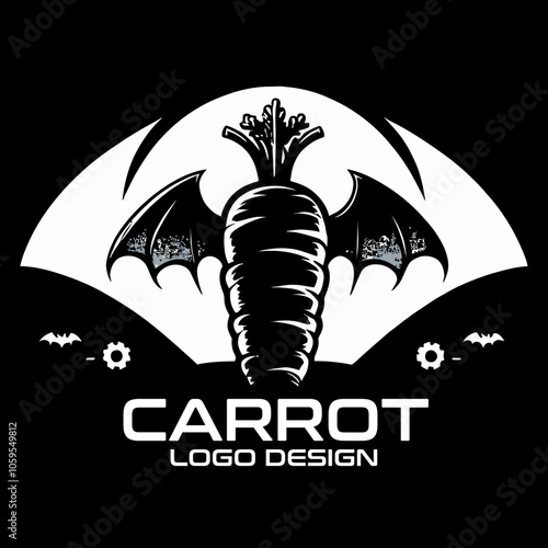 Carrot Vector Logo Design photo