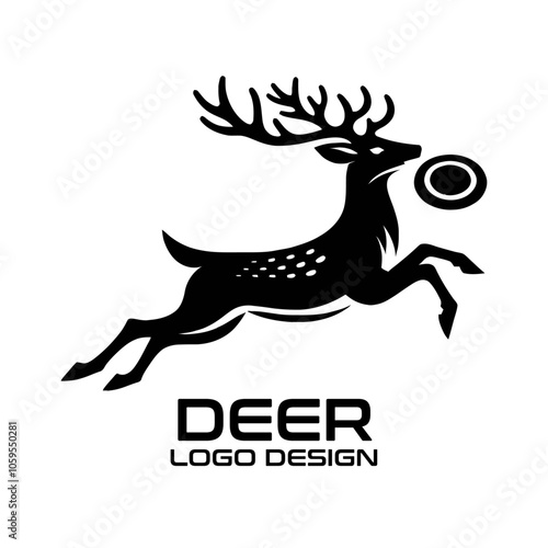 Deer Vector Logo Design