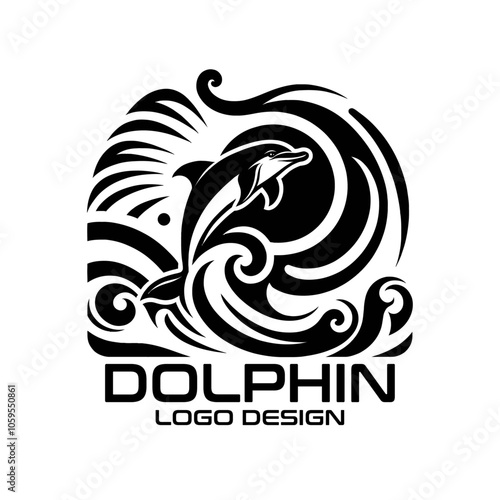 Dolphin Vector Logo Design