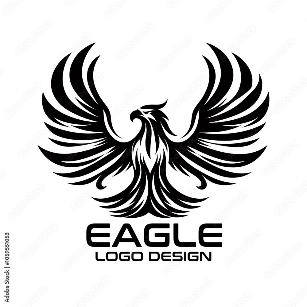 Obraz premium Eagle Vector Logo Design