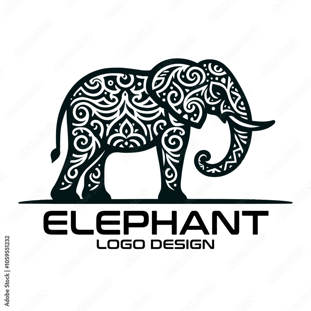 Obraz premium Elephant Logo Design 17