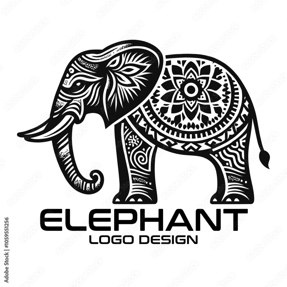 Fototapeta premium Elephant Logo Design 15