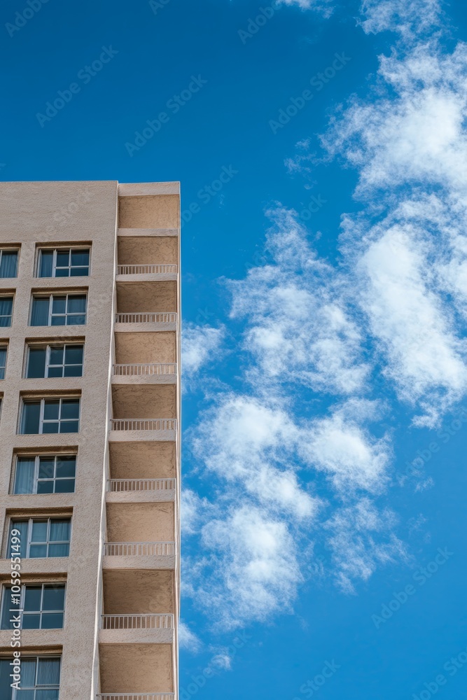 Desert Landscape with Sand Dunes under Blue Sky, Ideal for Travel and Adventure Concepts Generative AI