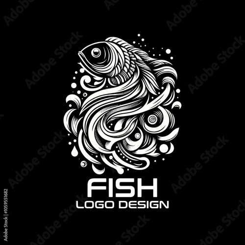 Fish Vector Logo Design