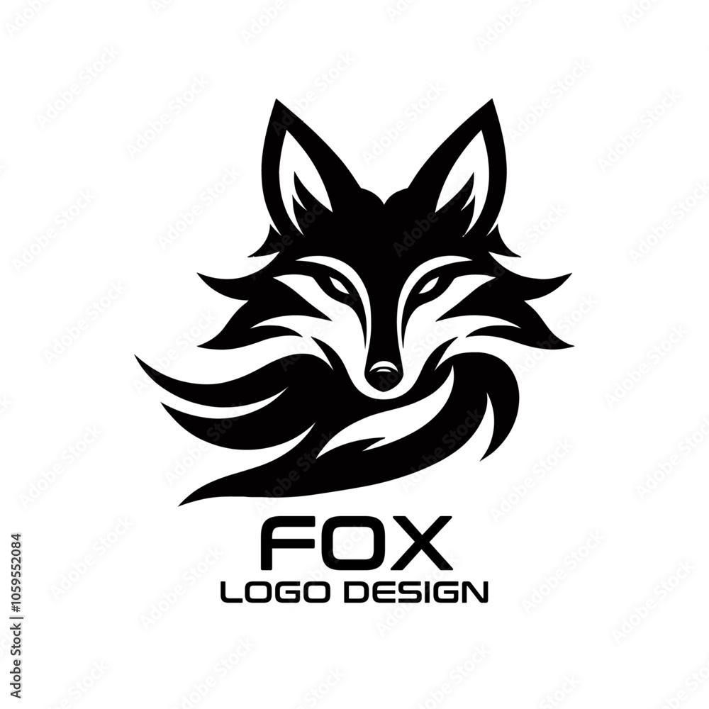 Obraz premium Fox Vector Logo Design