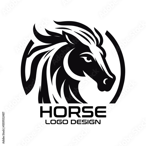 Horse Vector Logo Design