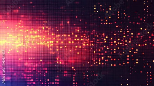 Wallpaper Mural Abstract digital patterns for it services background in communication technology design Torontodigital.ca