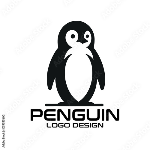 Penguin Vector Logo Design