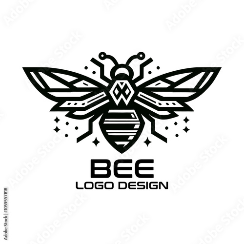 Bee Vector Logo Design