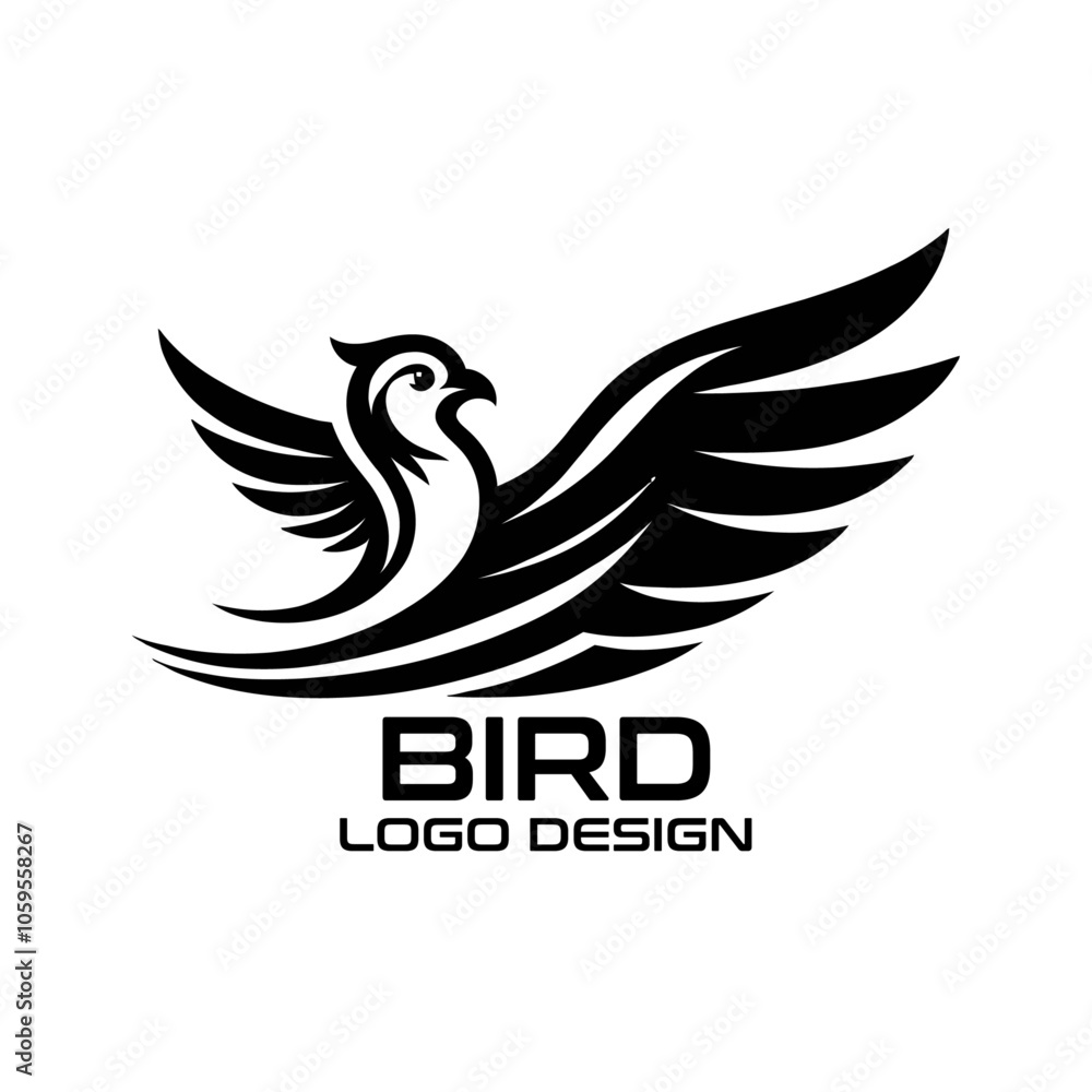 Fototapeta premium Bird Vector Logo Design