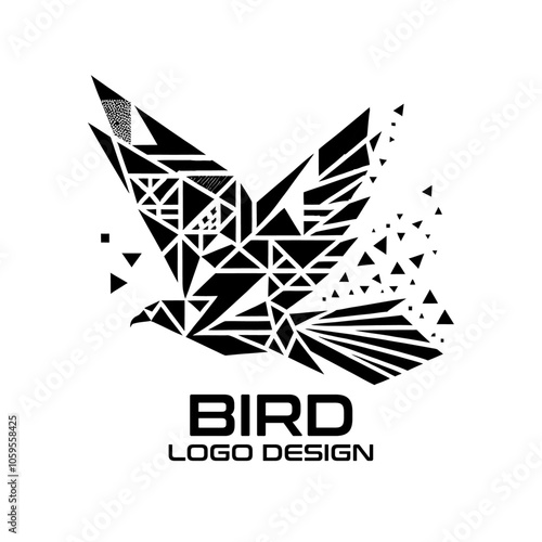 Bird Vector Logo Design photo