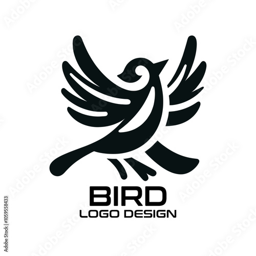 Bird Vector Logo Design photo