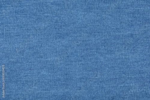 Light Blue Jeans Fabric Background.