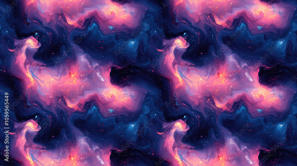 Fototapeta premium Weird abstract texture featuring a seamless pattern for creative background design