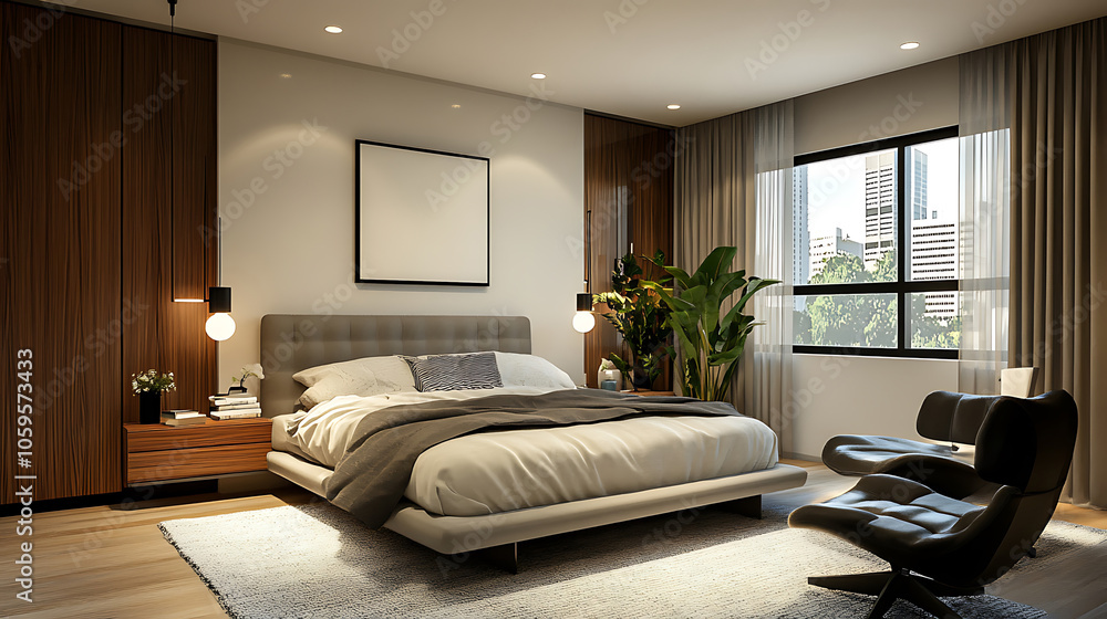 Obraz premium bedroom interior