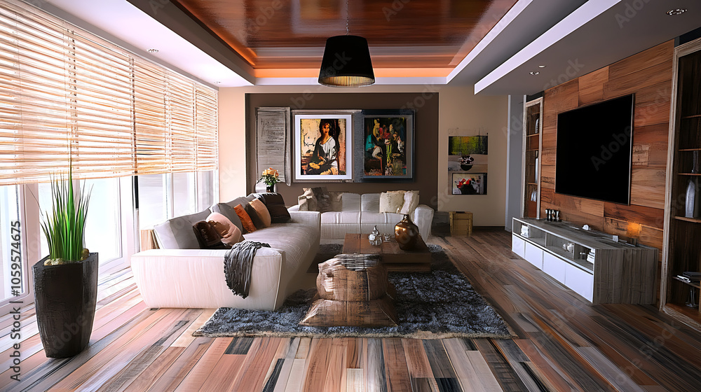 Fototapeta premium room interior
