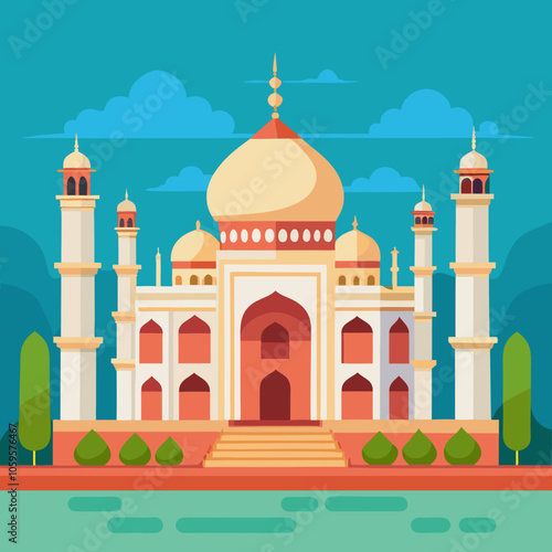 taj mahal agra country