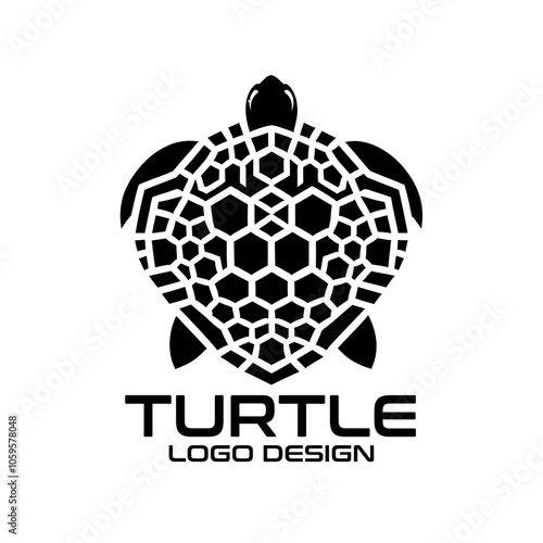 Turtle Vector Logo Design photo