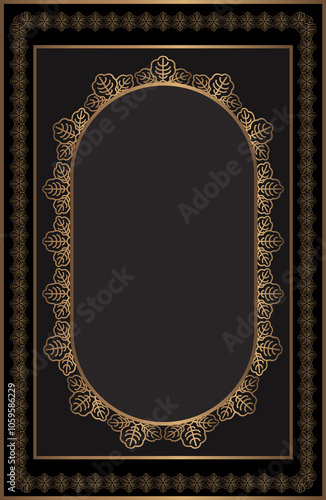 Muslim prayer rug illustration design. Islamic decorative ornament. textile products and card design.