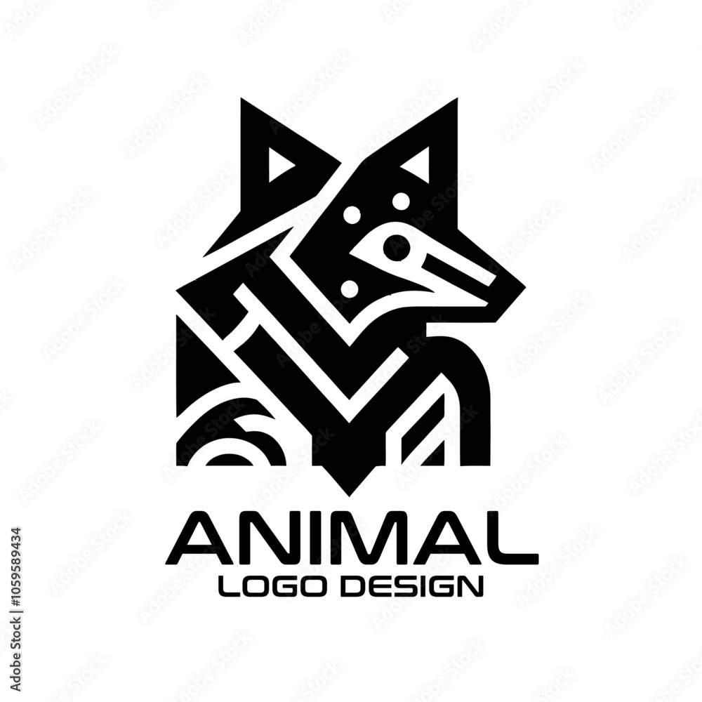 Fototapeta premium Animal Vector Logo Design