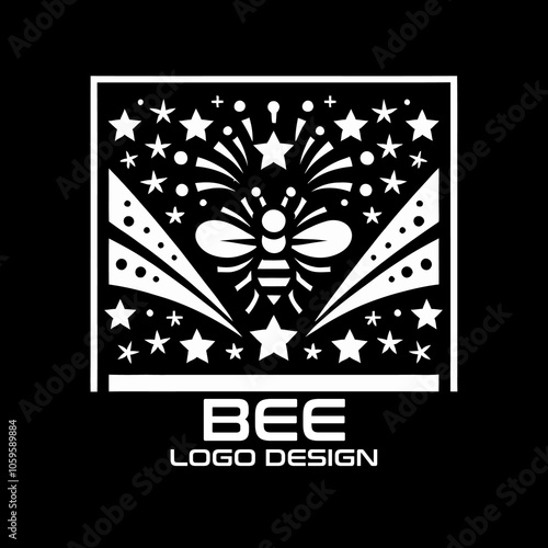 Bee Vector Logo Design