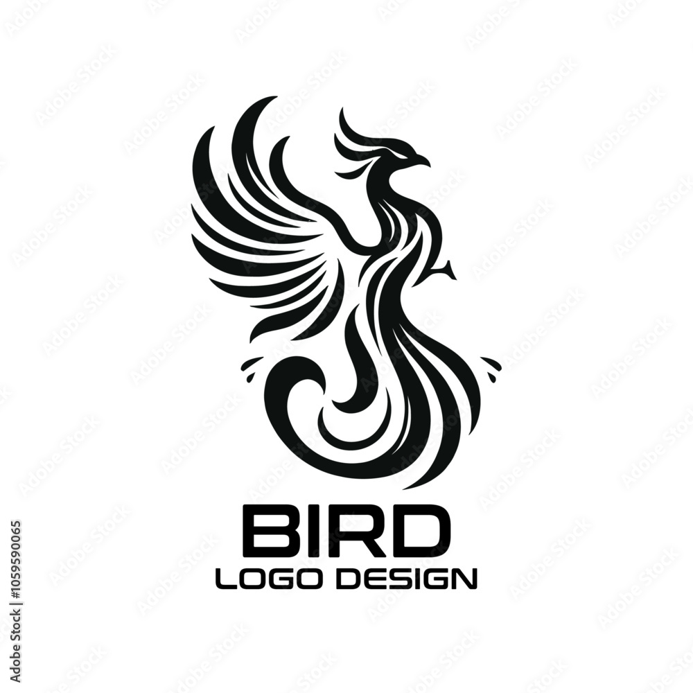 Fototapeta premium Bird Vector Logo Design
