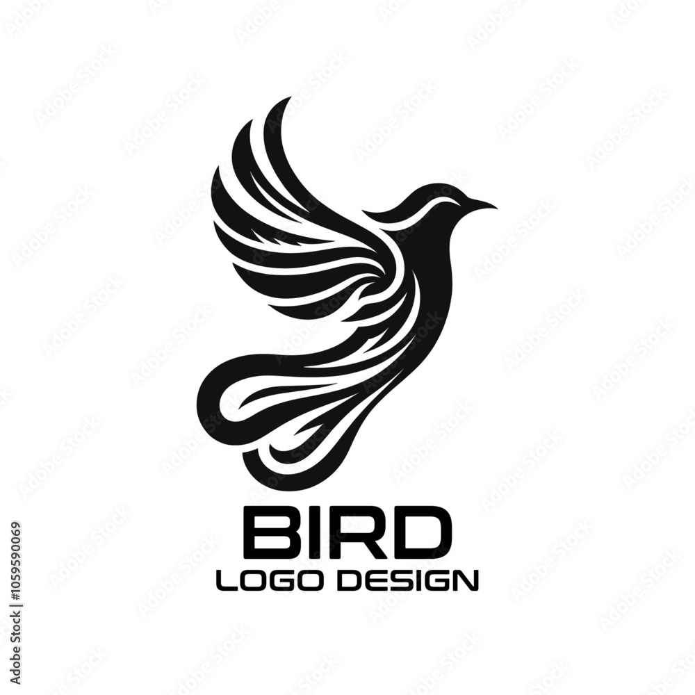Fototapeta premium Bird Vector Logo Design