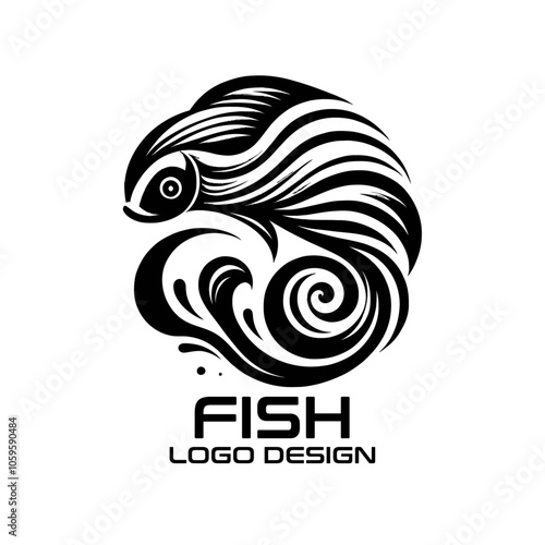 Fish Vector Logo Design