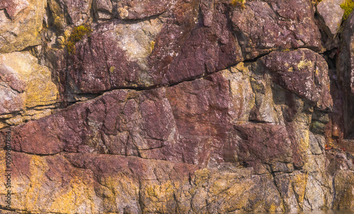 Surface Layer Of Rock photo