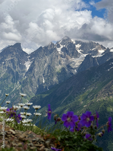 Mountain landscape photo