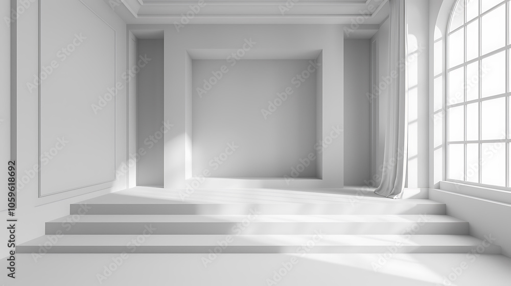 Obraz premium fantasy podium