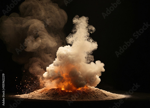 smoke white power explosion air background shape black vfx action essential photo