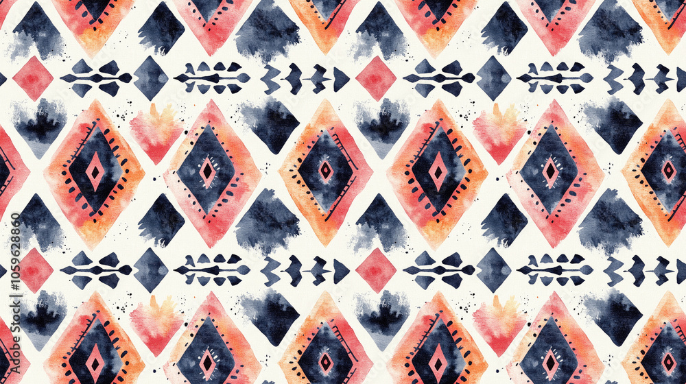 Fototapeta premium Back to school seamless pattern with colorful stationery items and cheerful designs ideal for educational materials and themed products