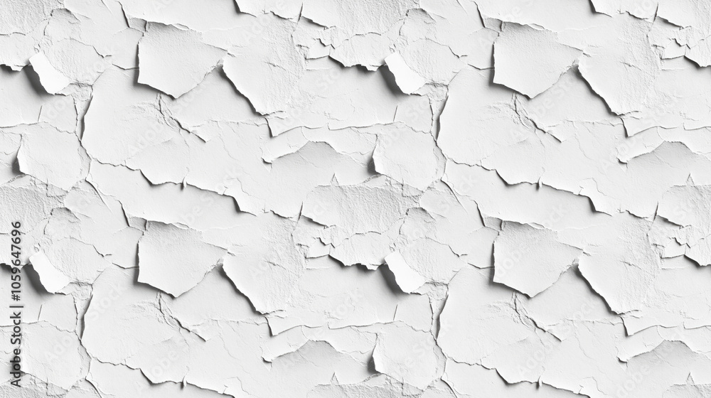 Obraz premium Seamless close up of a textured white paper background ideal for design projects and print applications