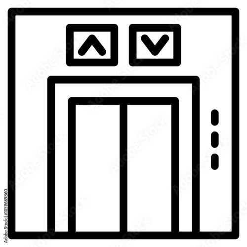 elevator lift icon