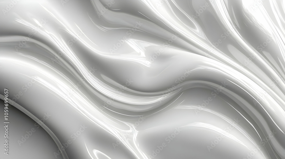 Obraz premium 3d abstract liquid wavy background