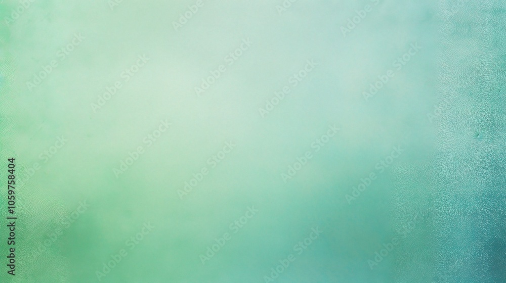 Fototapeta premium Soft Pastel Green and Blue Gradient Background
