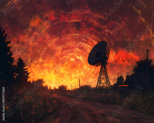 Fast Radio Burst with Intense Pulses: Exploring the Mysteries of Cosmic Signals photo