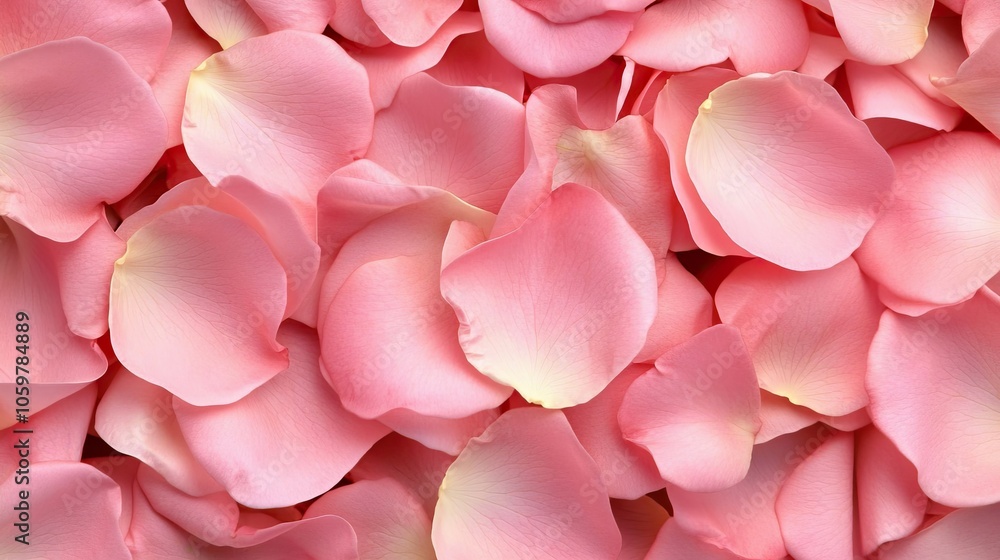 Fototapeta premium Soft Pink Rose Petals for Elegant Backgrounds