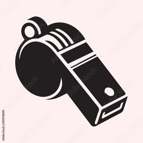 whistle logo vector, whistle icon vector, whistle vector icon black and white