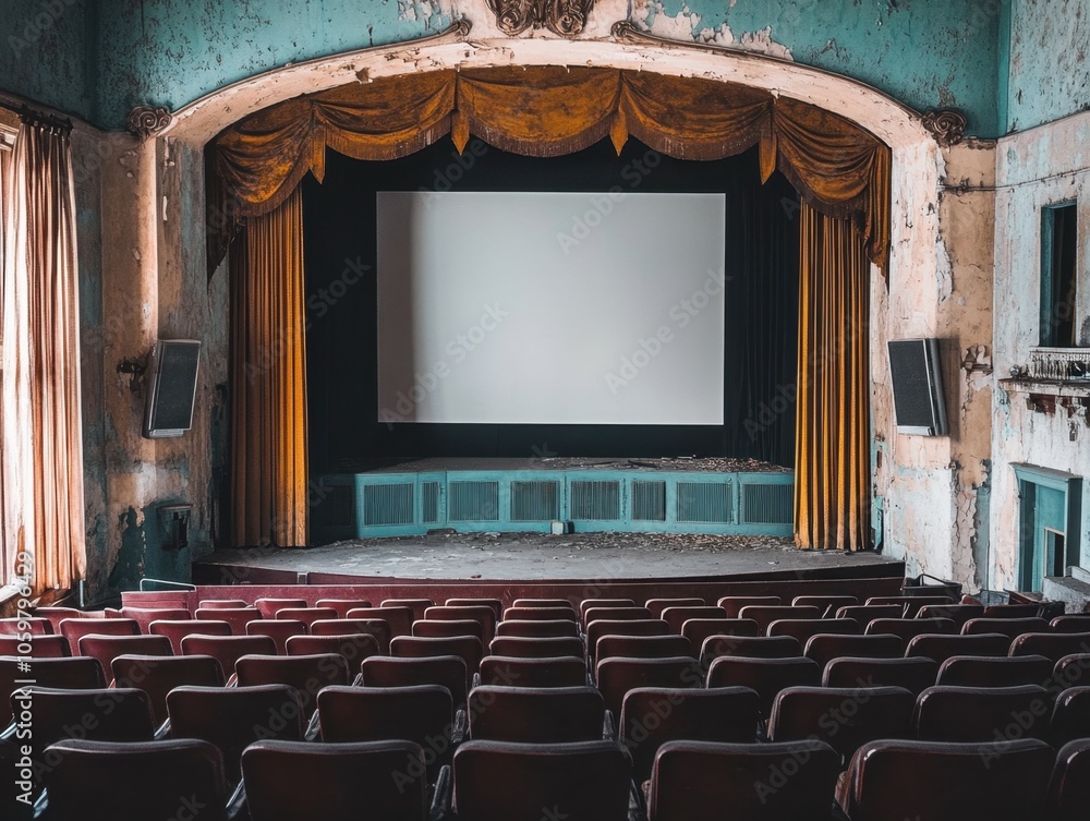 Fototapeta premium Empty Theater for Rent