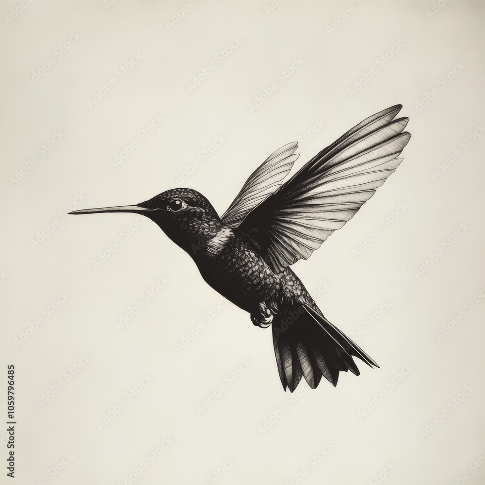 Obraz premium bird, hummingbird, dove, animal, nature, flying, vector, illustration, wing, flower, parrot, tropical, wildlife, wild, art, beak, design, feather, fly, colibri, color, exotic, flight, macaw, yellow, 