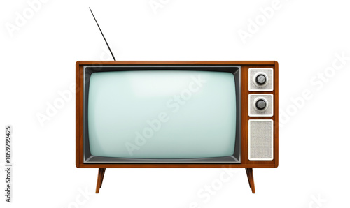  modern Television sideon transparent background photo