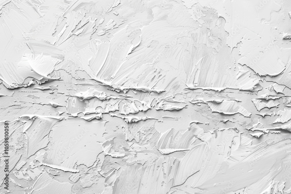 Obraz premium White Texture Background Whitewash Plaster Wall Modern Decor Artistic Pattern Interior Design Smooth Abstract Surface